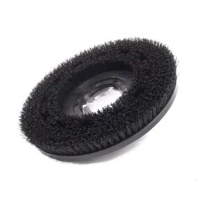 17" Floor Buffer Heavy Duty Floor Stripping Brush w/ 80 Grit Impregnated Black Nylon Bristles (15" Actual Diameter)