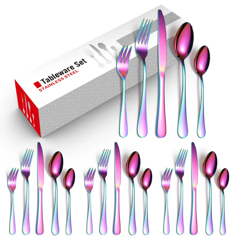 20 Piece Luxury Stainless Steel Flatware Set