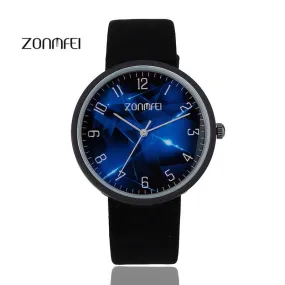 2017 New Watch Moon Unisex Watch Women Men Wristwatch Starry Sky Space Watch Little Star Wristwatch Special Montre Homme