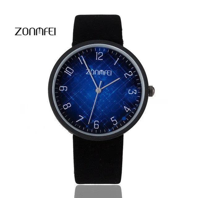 2017 New Watch Moon Unisex Watch Women Men Wristwatch Starry Sky Space Watch Little Star Wristwatch Special Montre Homme