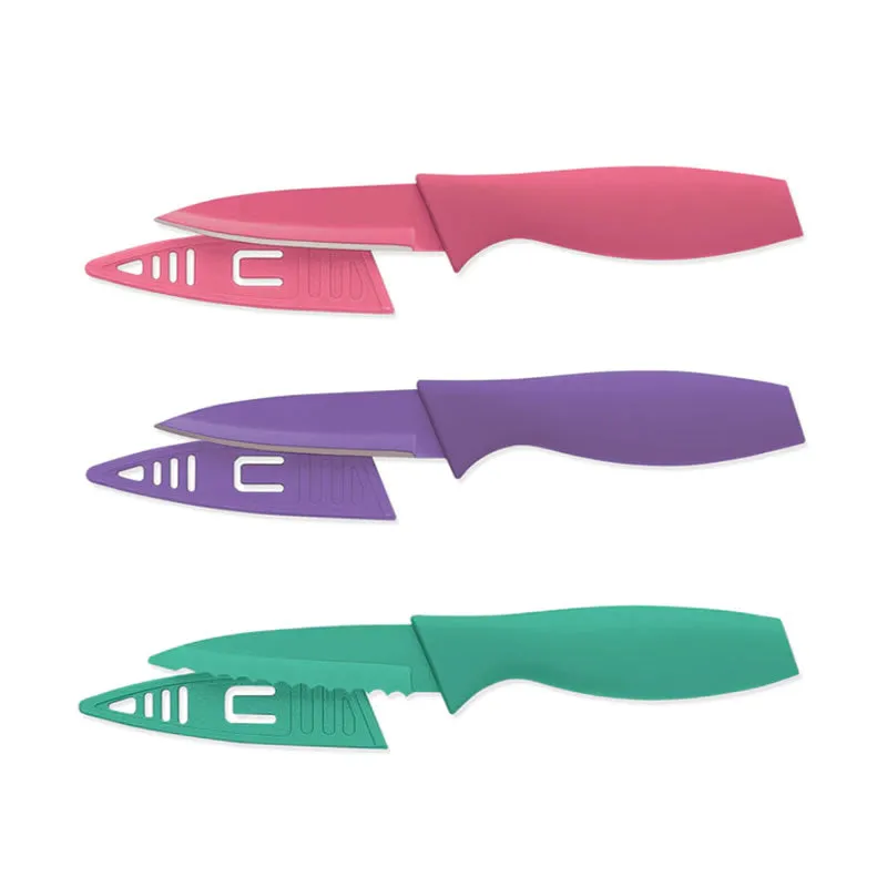 25 Piece Colourful Cutlery Set