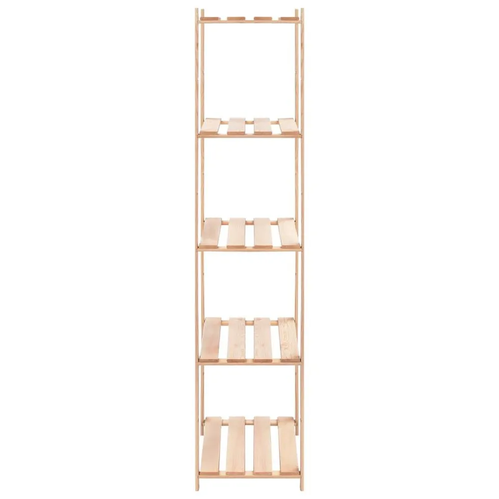 5 Tier Storage Rack - Solid Pinewood - Easy Assembly