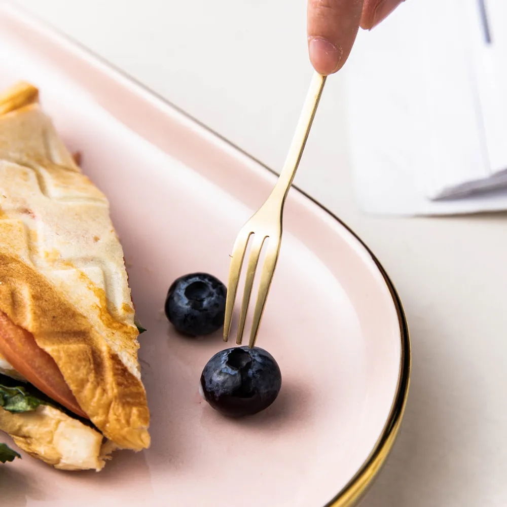 6 Piece Leaf Cutlery Set