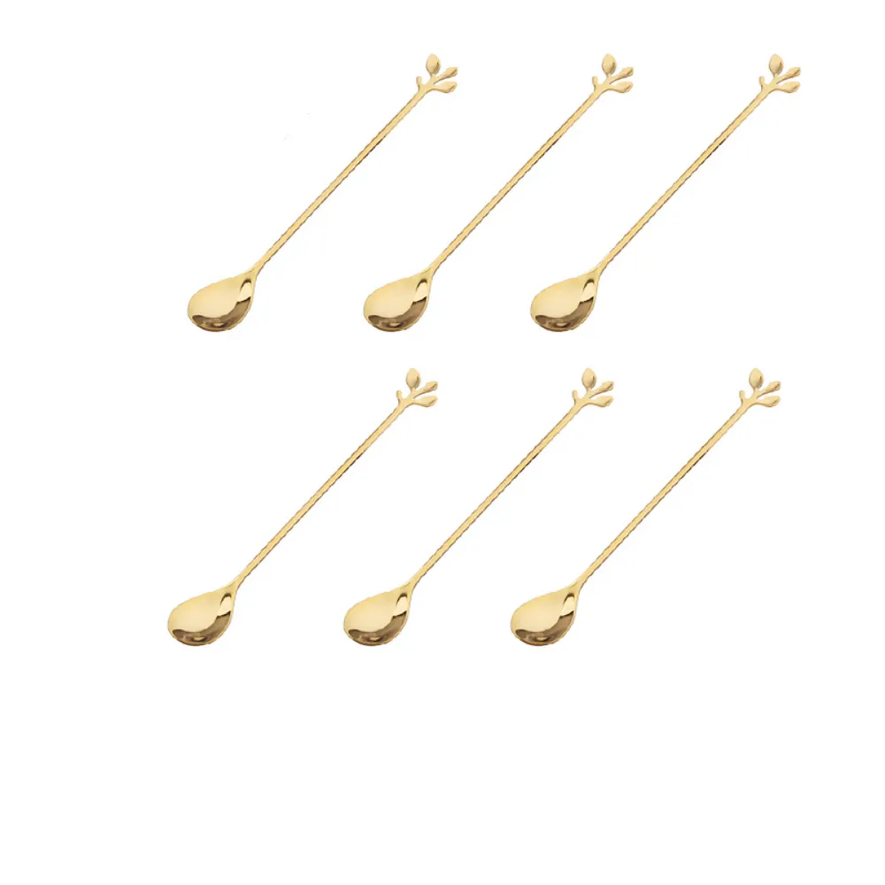 6 Piece Leaf Cutlery Set