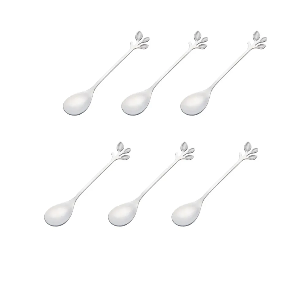 6 Piece Leaf Cutlery Set