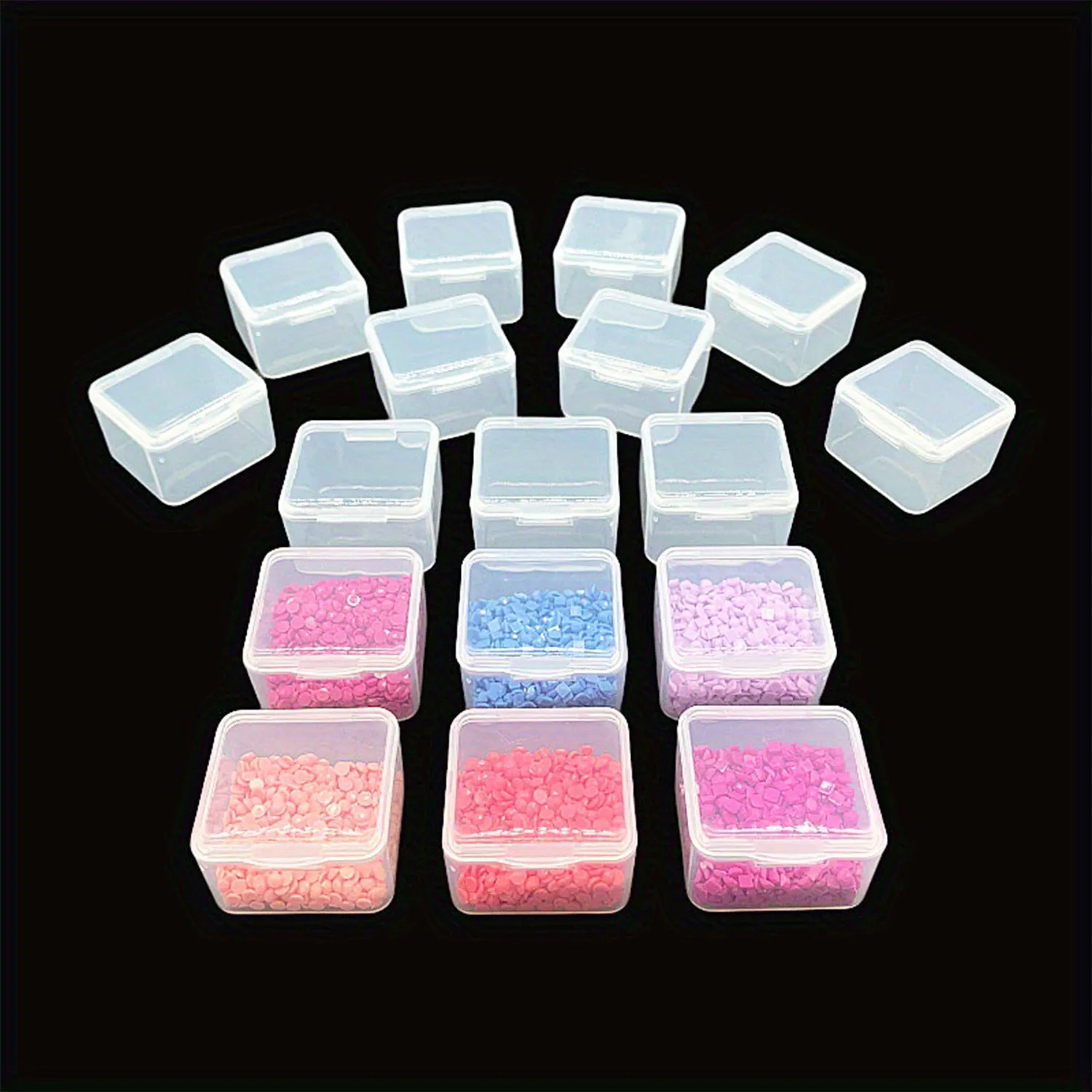 9 In 1,15 In 1 & 30 In 1 Clear Storage Box Combo