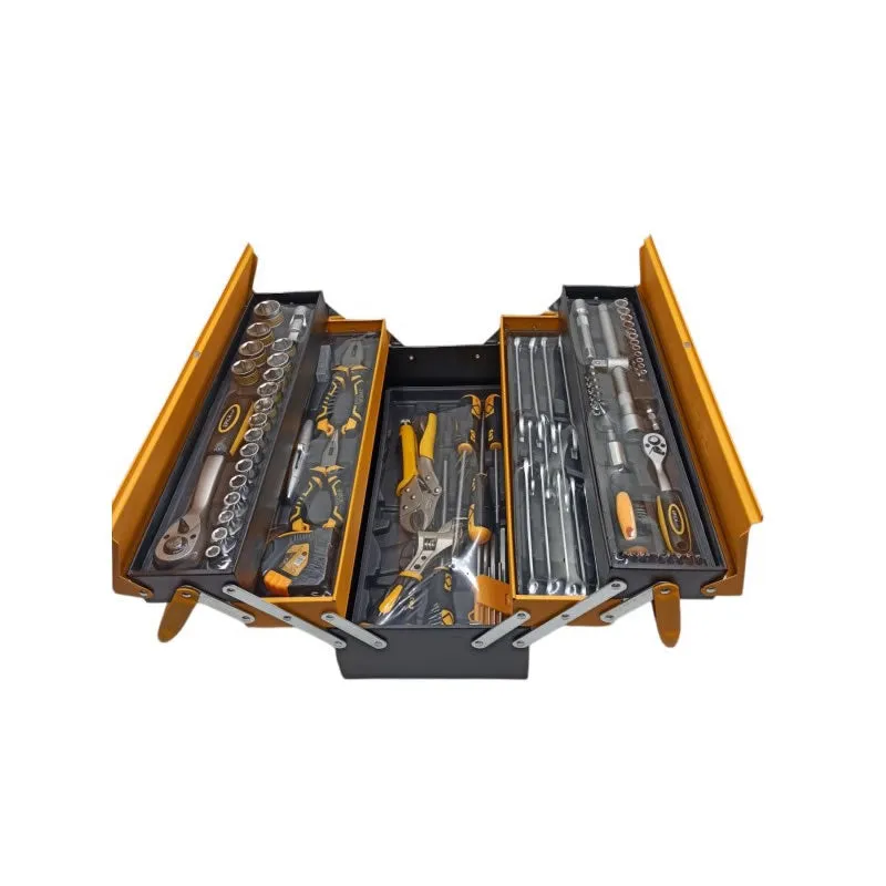 95-Pcs Metal Folding Tools Storage Box Ep-60681