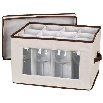 Balloon Wine Glass Storage Box In Different Colors