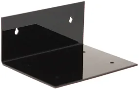 Black Acrylic Wall Mounts - Better Display Cases (Case Not Included)