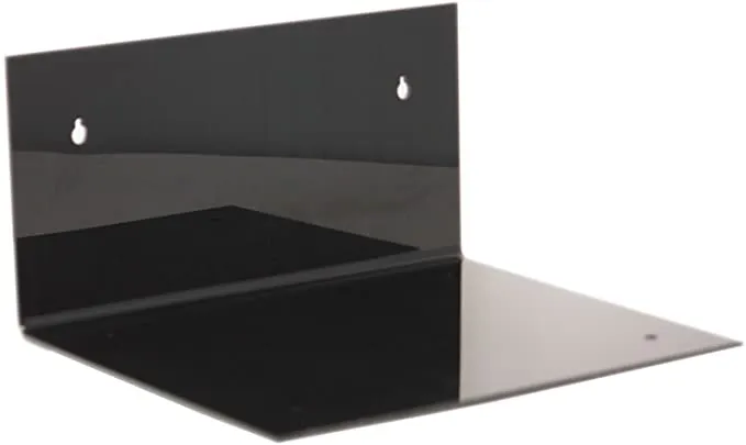 Black Acrylic Wall Mounts - Better Display Cases (Case Not Included)
