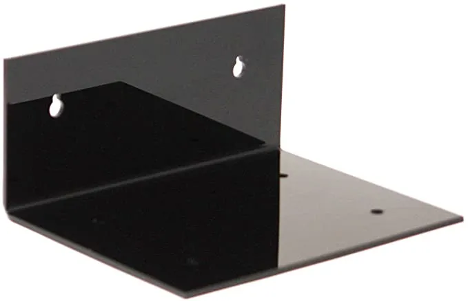 Black Acrylic Wall Mounts - Better Display Cases (Case Not Included)