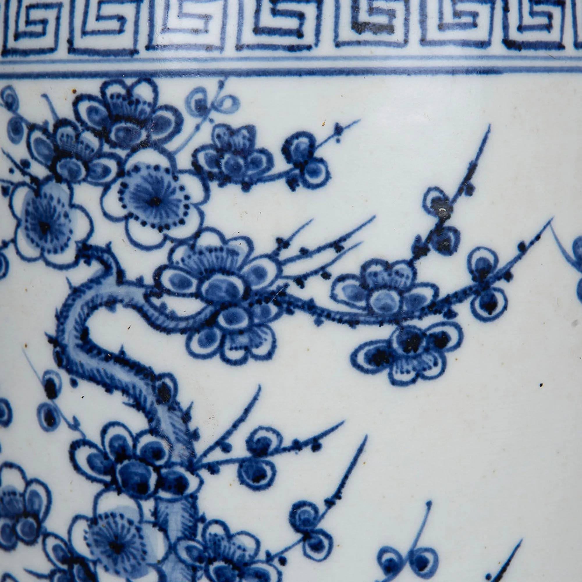 Blue Pinetree Cachepot