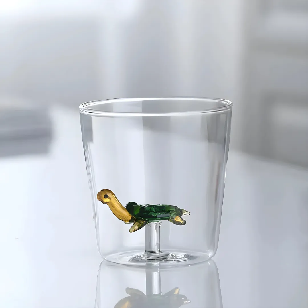 Borosilicate 3D Glass Tumbler 300ML