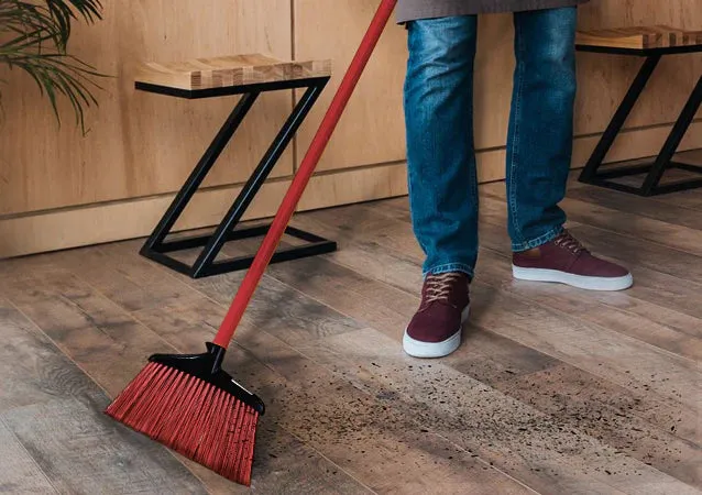 Broom & Mop Handle - Globe 60" Heavy Duty, Various Colours