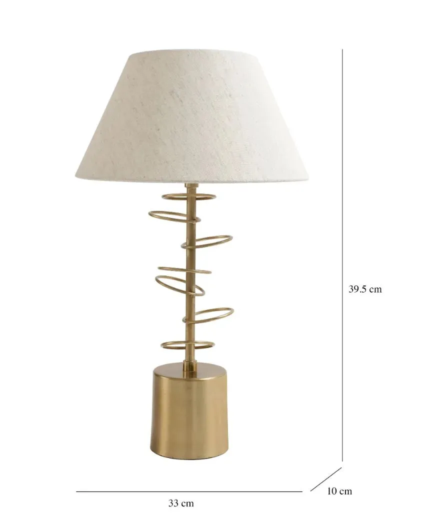 Cascading Rings Lamp | 4 x 4 x 16 inches