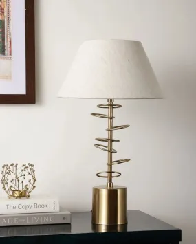 Cascading Rings Lamp | 4 x 4 x 16 inches