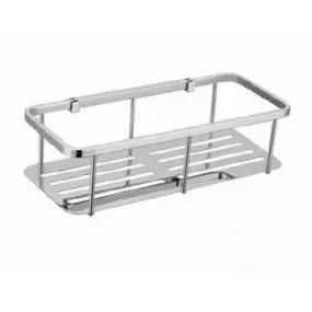 Cee Jay Single Square Stainless Steel Removable Shelf Chrome
