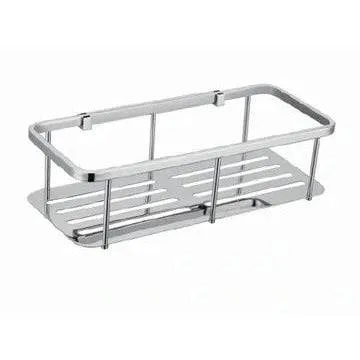 Cee Jay Single Square Stainless Steel Removable Shelf Chrome