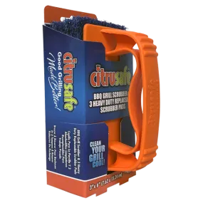 CitruSafe® 3-Count BBQ Grill Scrubber