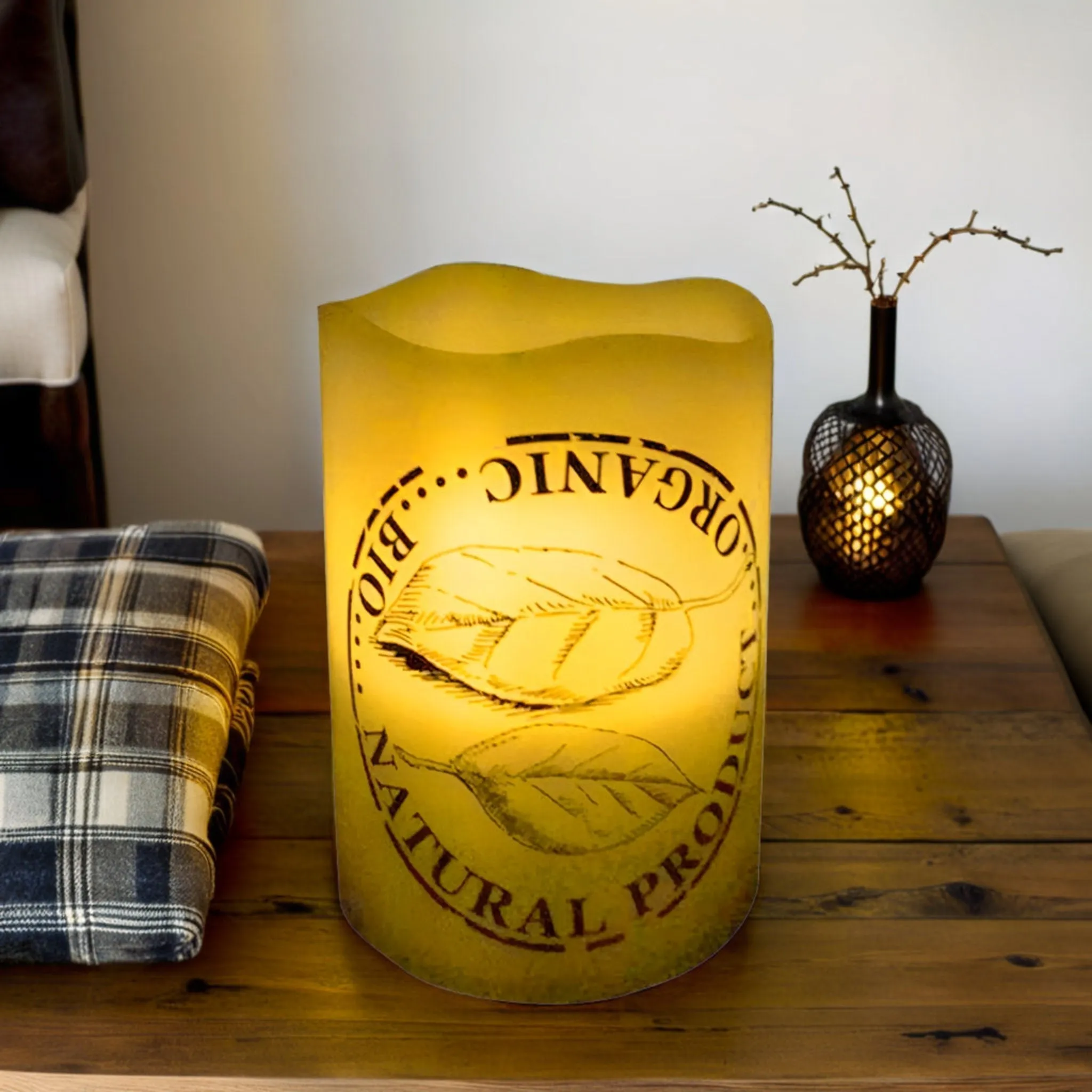 CLA Lighting Flame LED Table Lamp Candle Shape