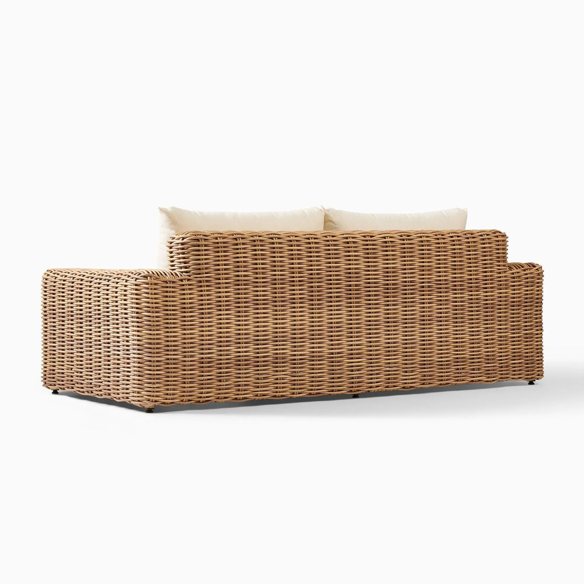 Conti All-Weather Resin Wicker Sofa