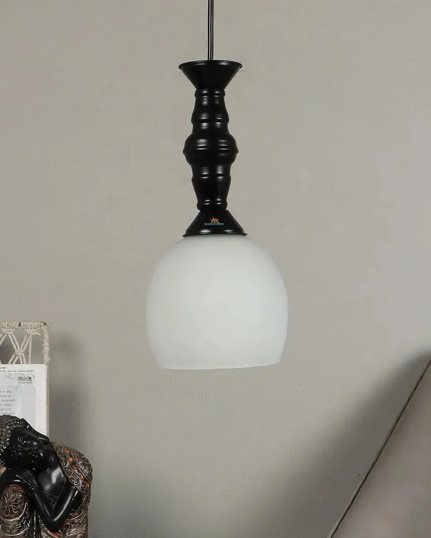 Cutdoom Glass Single Hanging Ceiling Lamp