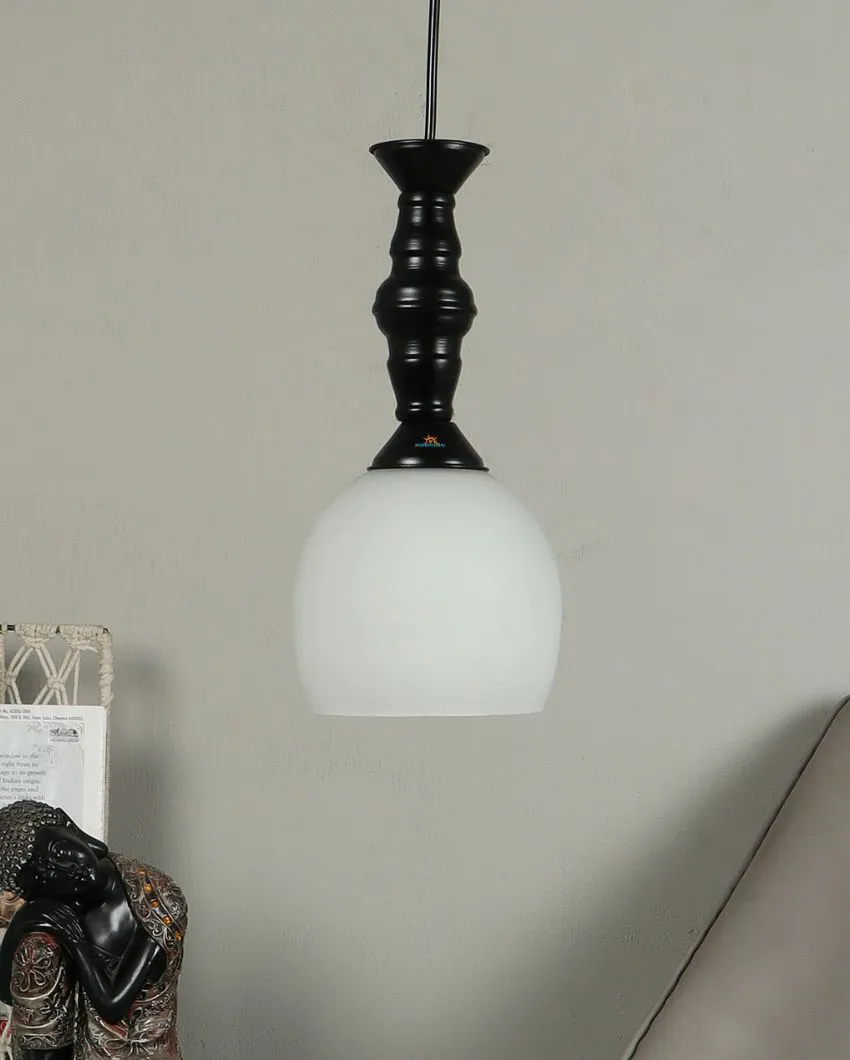 Cutdoom Glass Single Hanging Ceiling Lamp