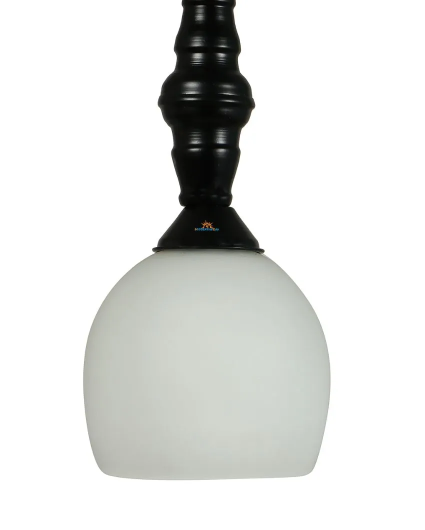 Cutdoom Glass Single Hanging Ceiling Lamp