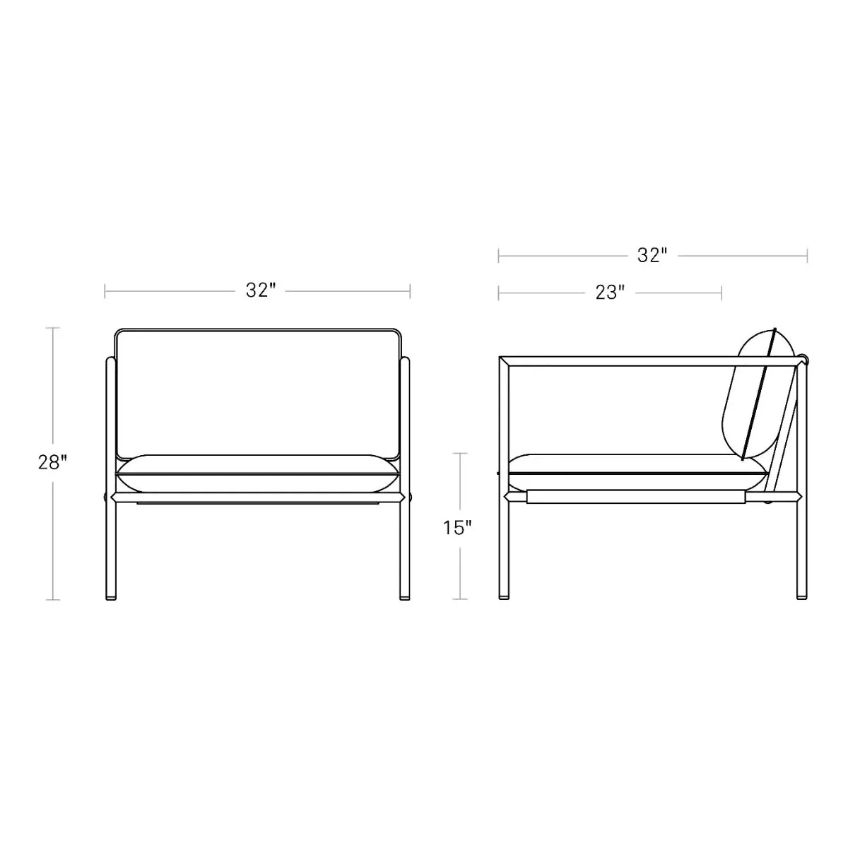 Dog Days Outdoor Lounge Chair