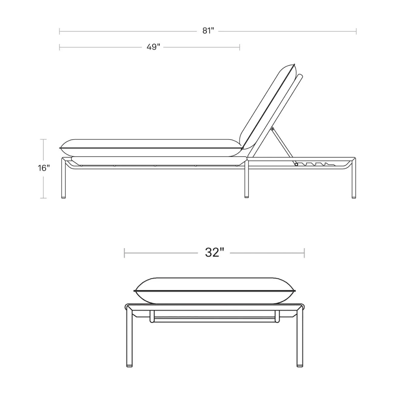 Dog Days Outdoor Sun Lounger