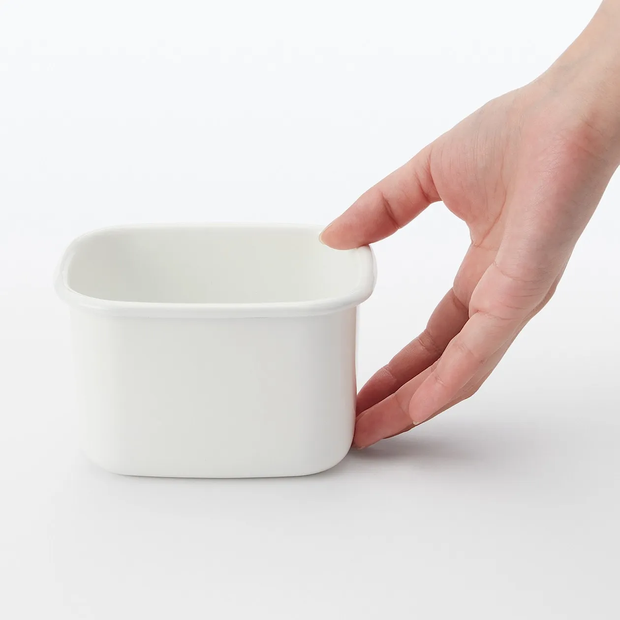 Enamel Storage Container