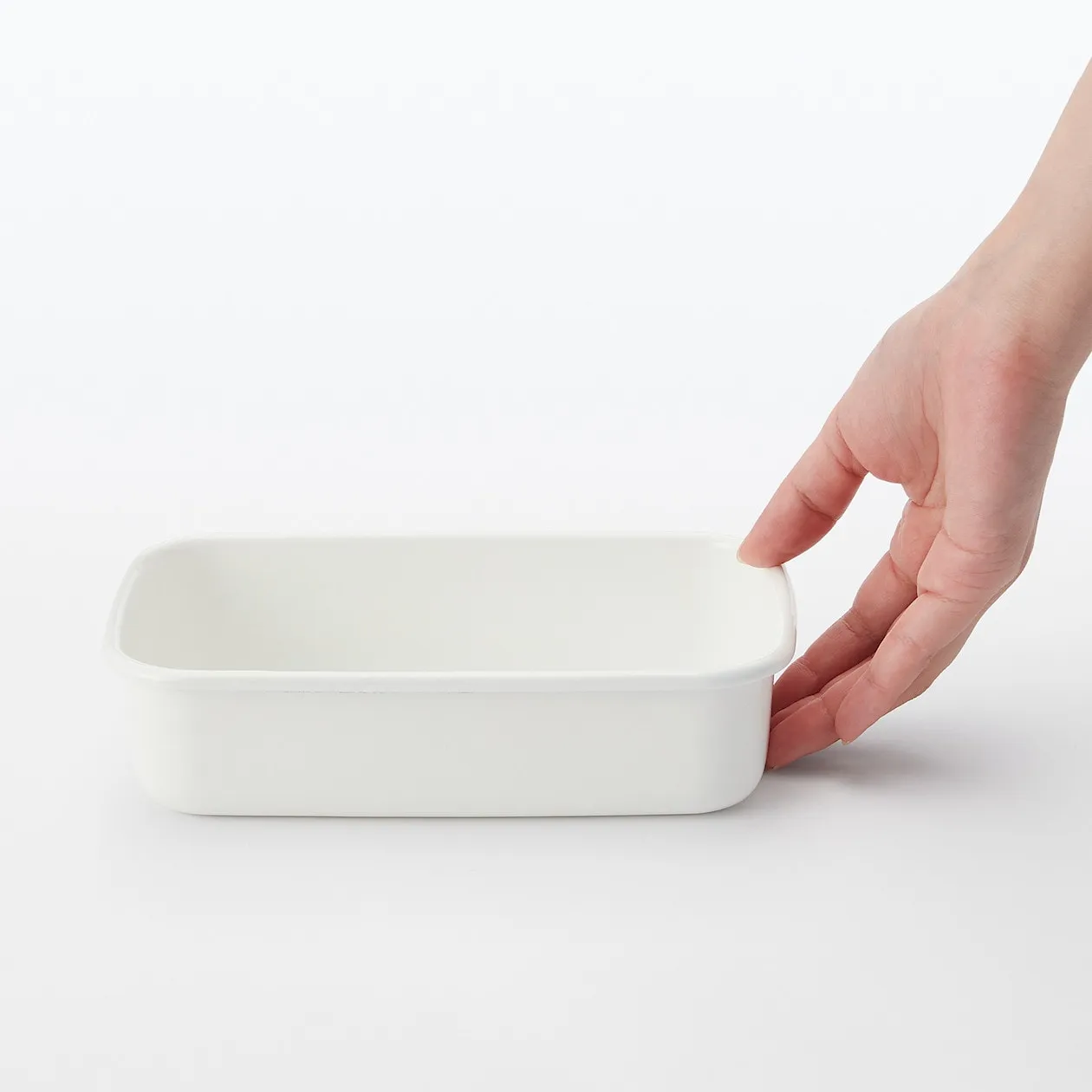 Enamel Storage Container