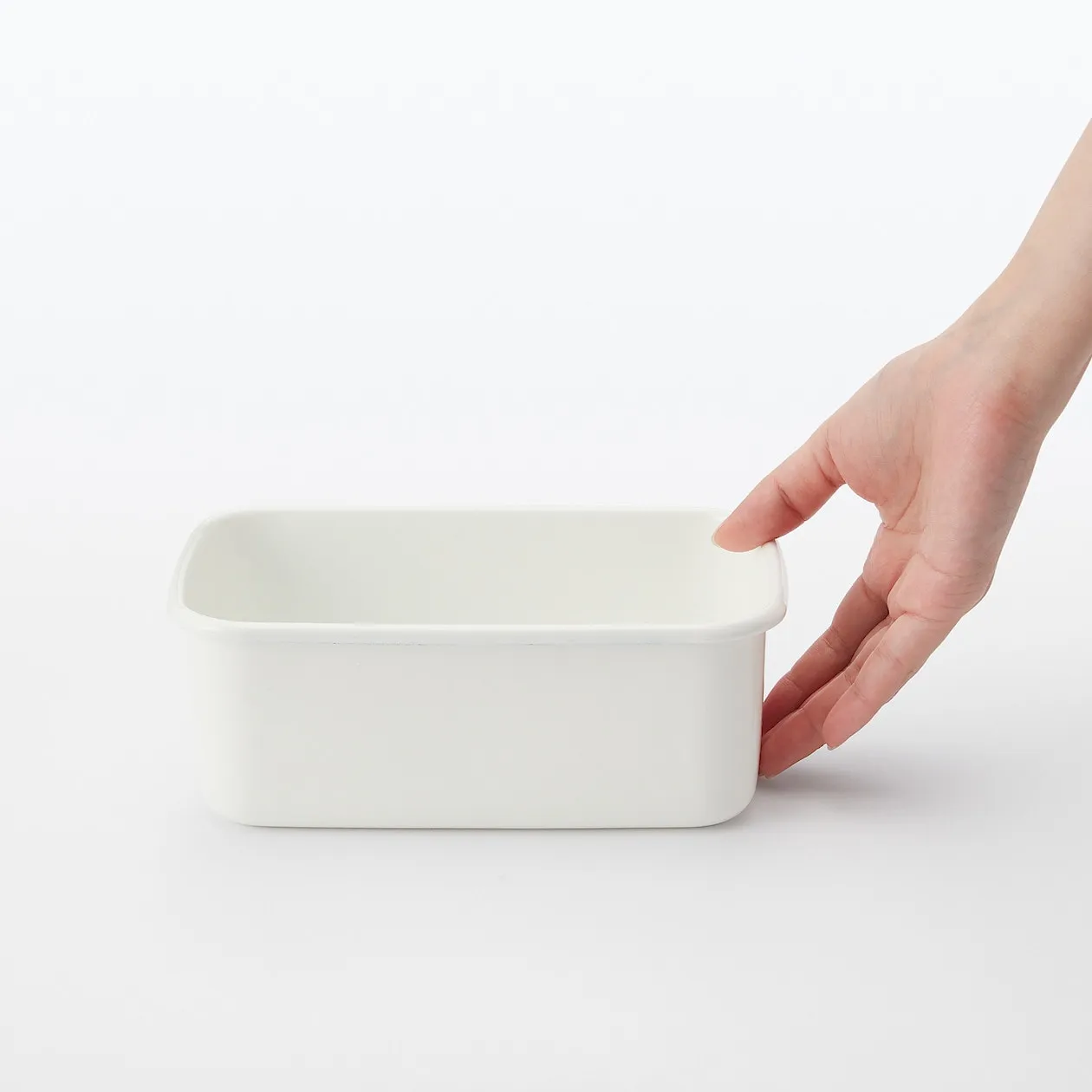 Enamel Storage Container