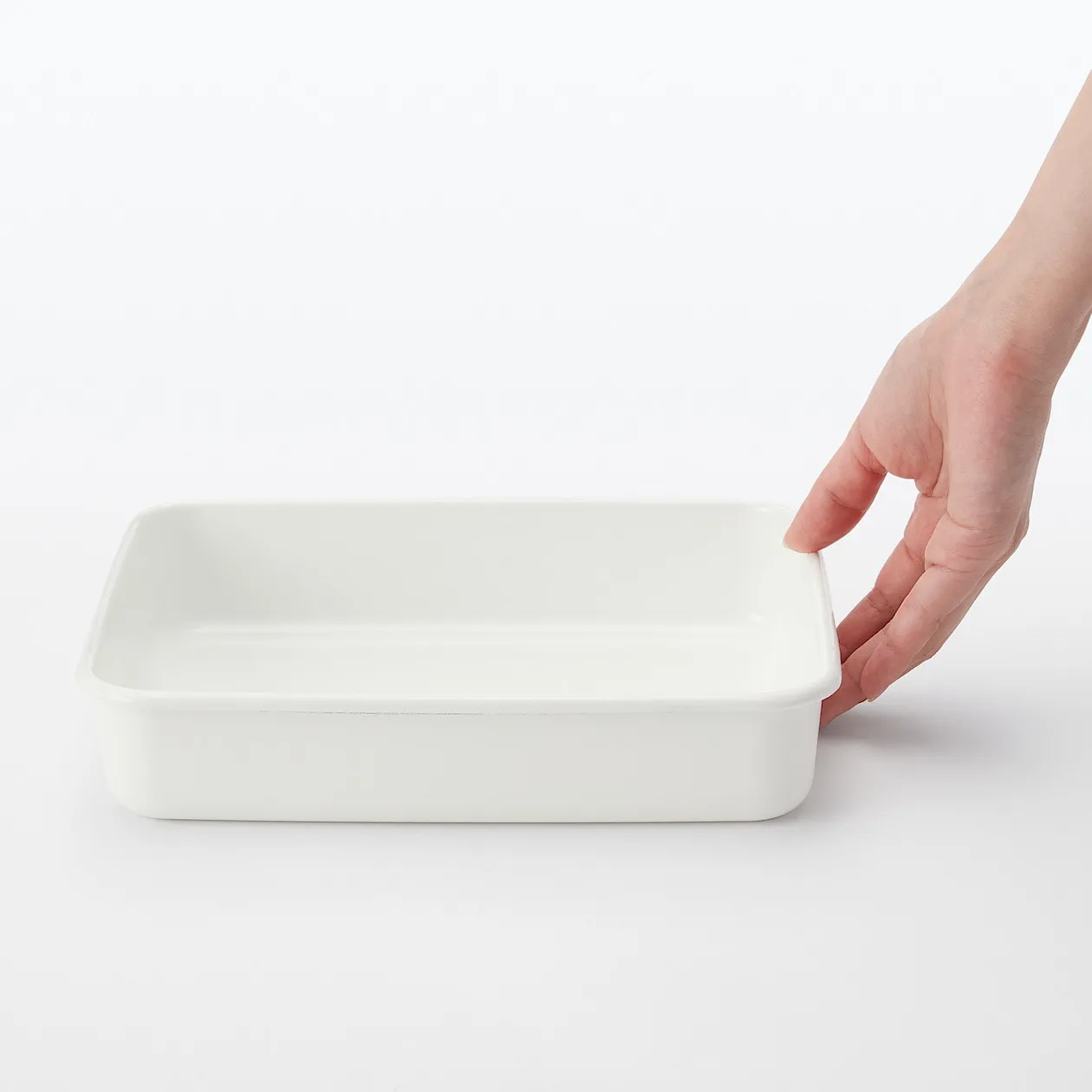 Enamel Storage Container