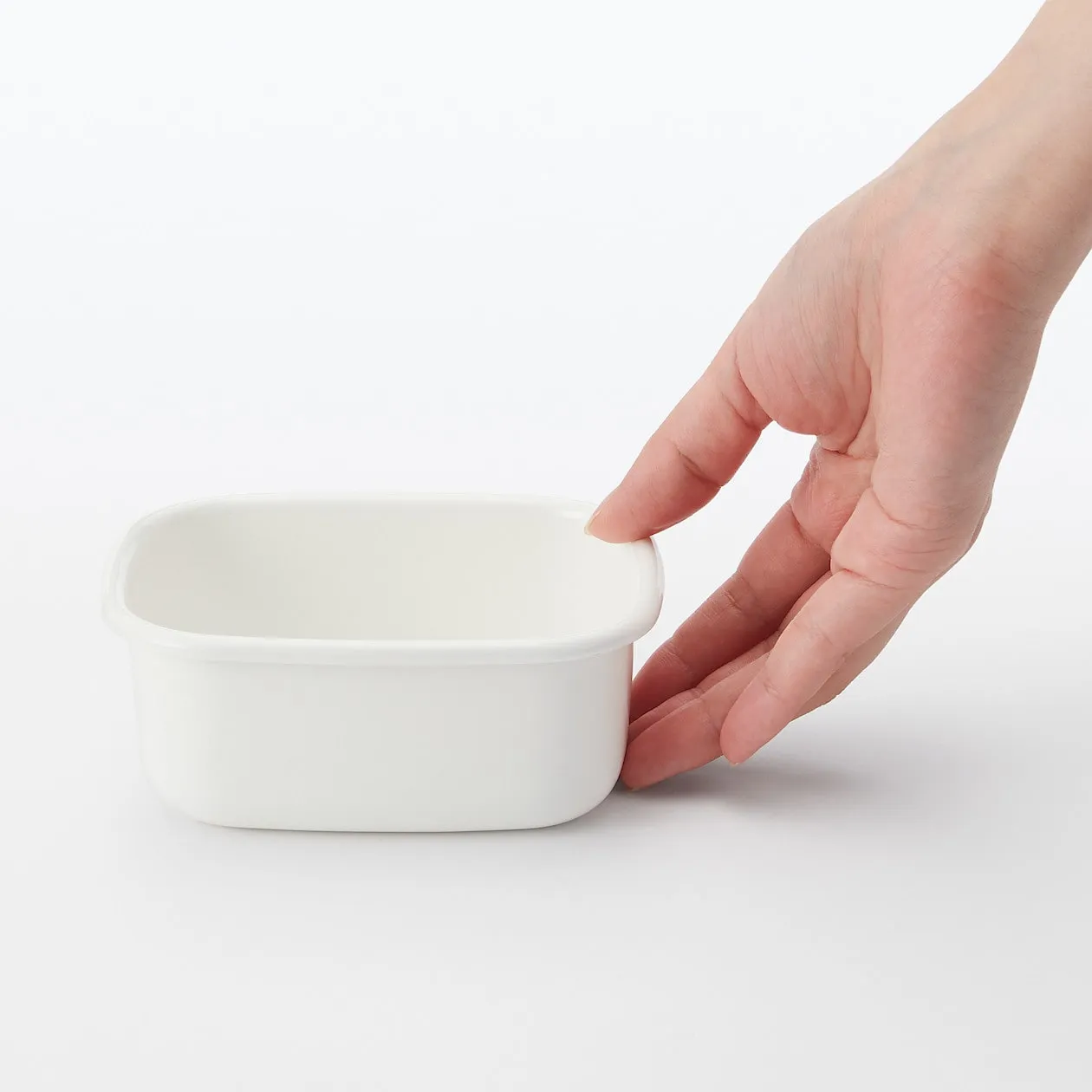 Enamel Storage Container