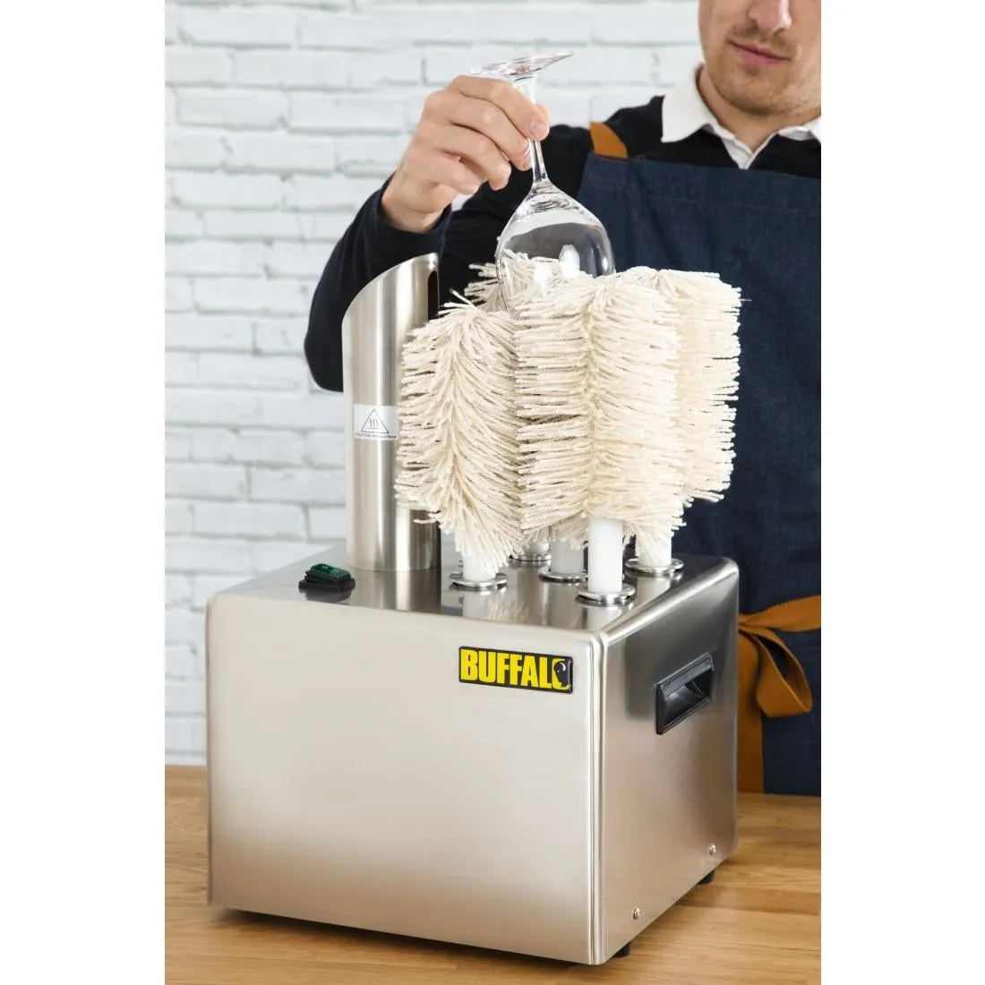 FA118 Buffalo Commercial Glass Polisher