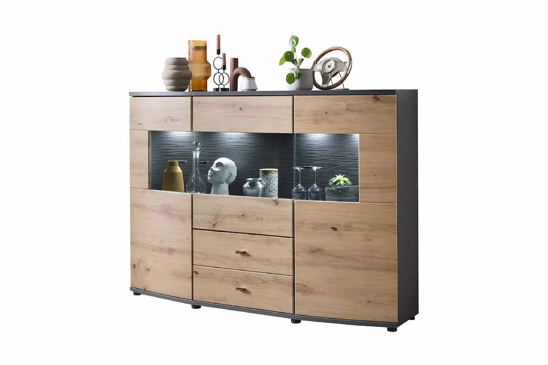 Flori 81 Display Cabinet 160cm