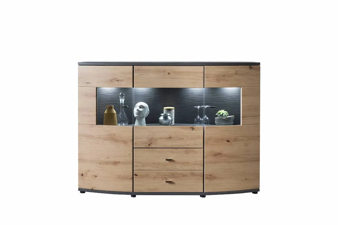 Flori 81 Display Cabinet 160cm