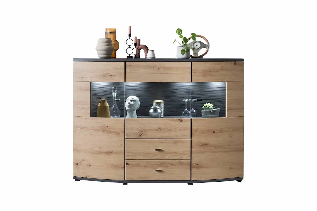 Flori 81 Display Cabinet 160cm