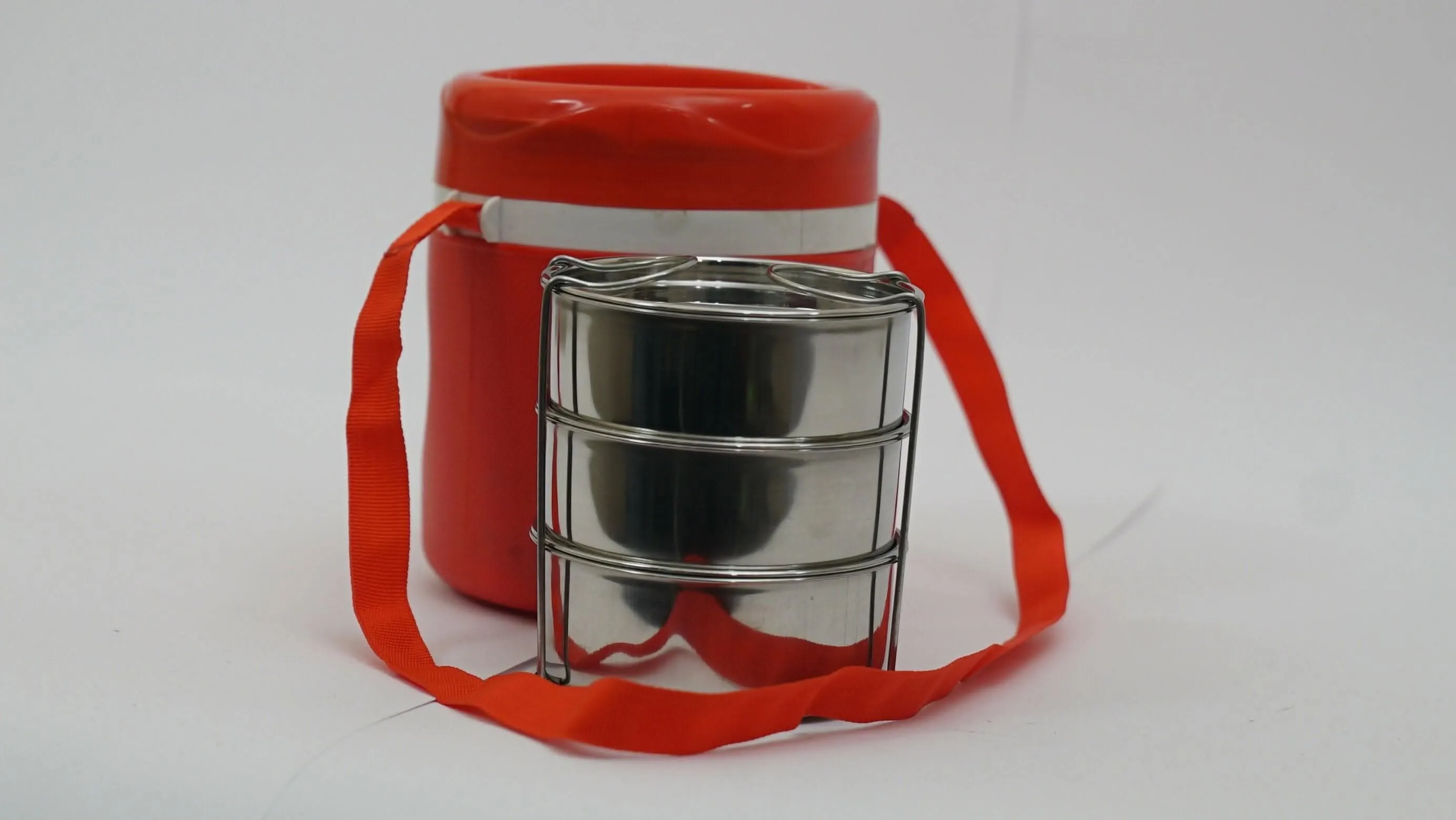 Food 3 Lunch Box (300ml *3 Container With Bag)