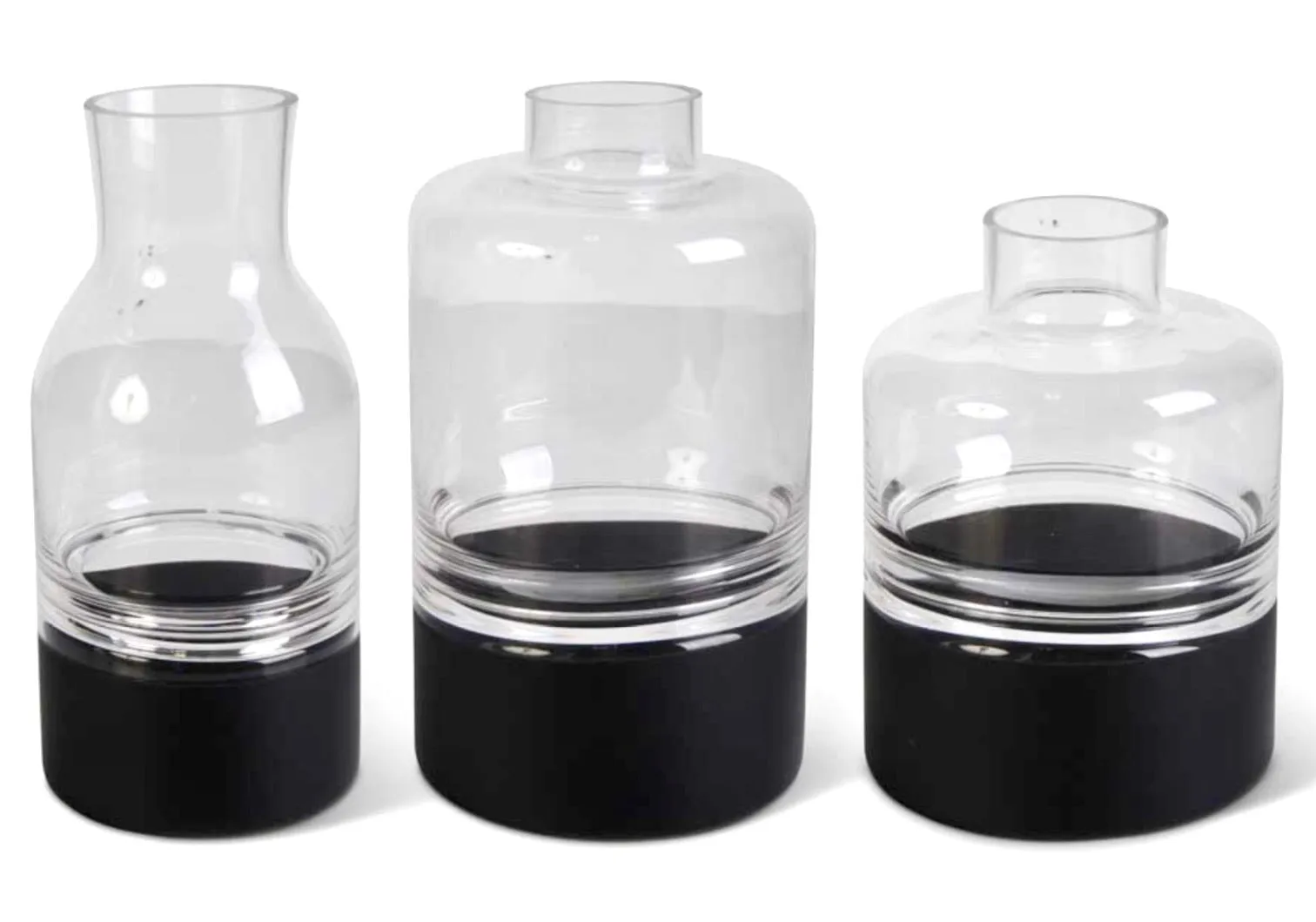 Glass Dipped Vase - Large