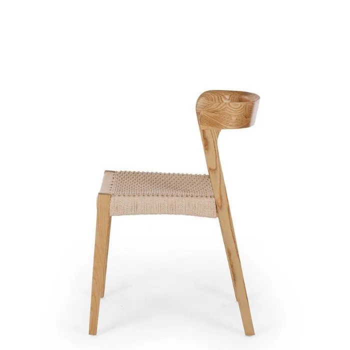 Haast Dining Chair - Natural Rope seat