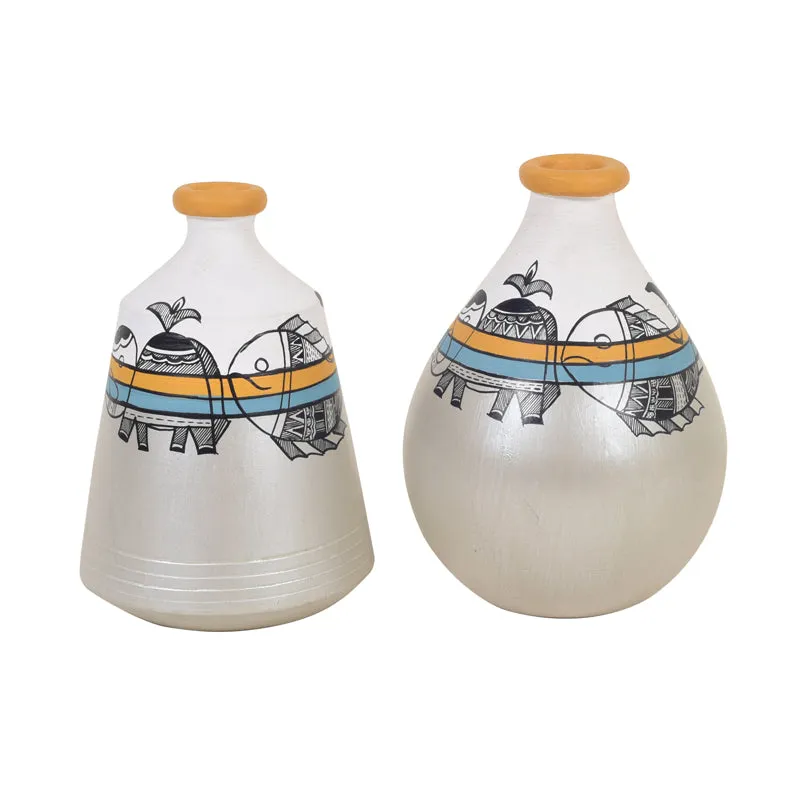 Haathi Heritage Vase - Set Of Two