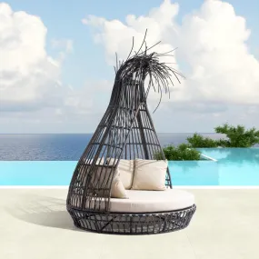 Hawaiian Daybed Brown & Beige