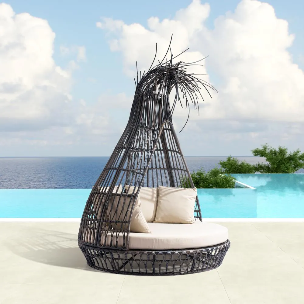 Hawaiian Daybed Brown & Beige