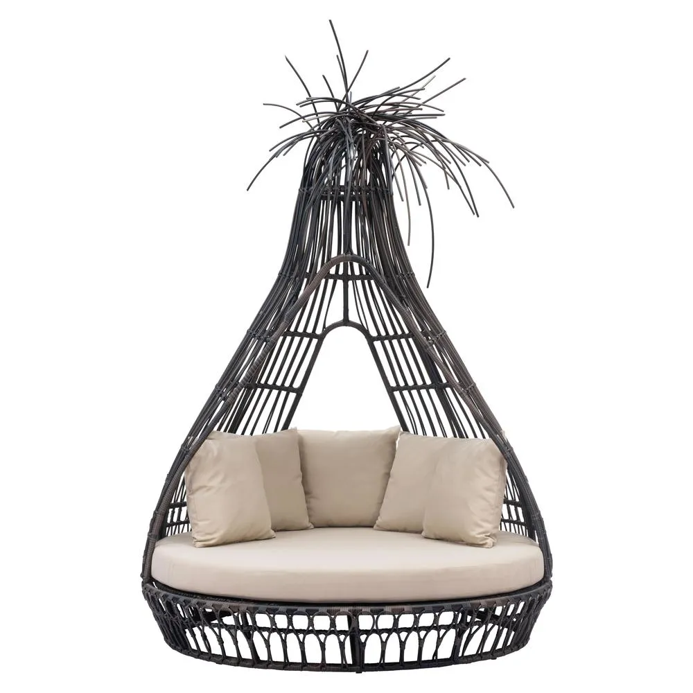 Hawaiian Daybed Brown & Beige