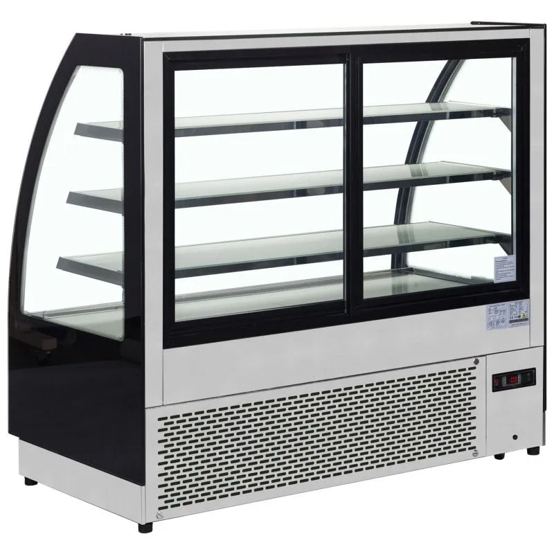 Interlevin Chilled Display Cabinet Stainless Steel, Glass - LPD1700C