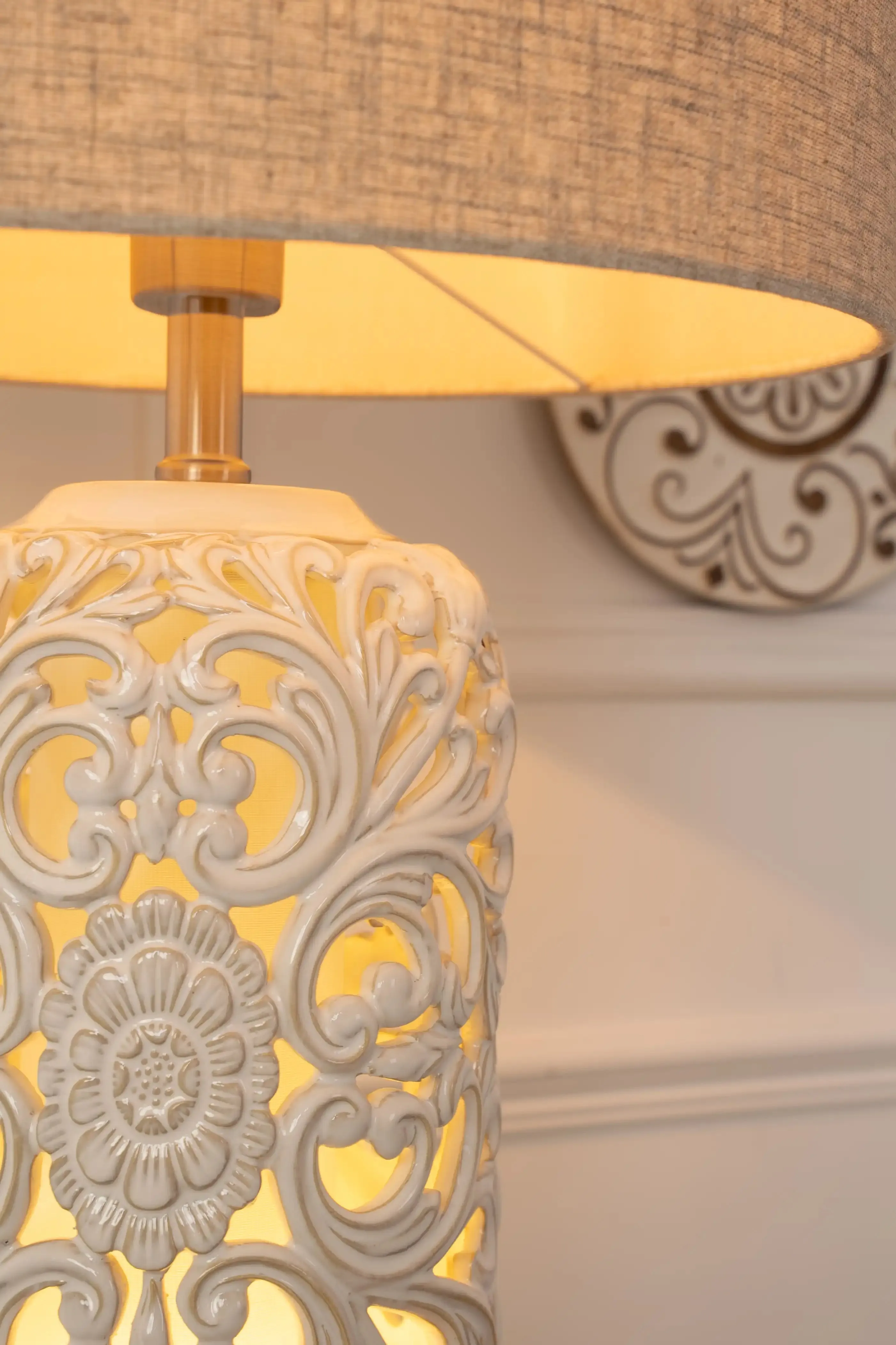 Jade Ceramic Lamp