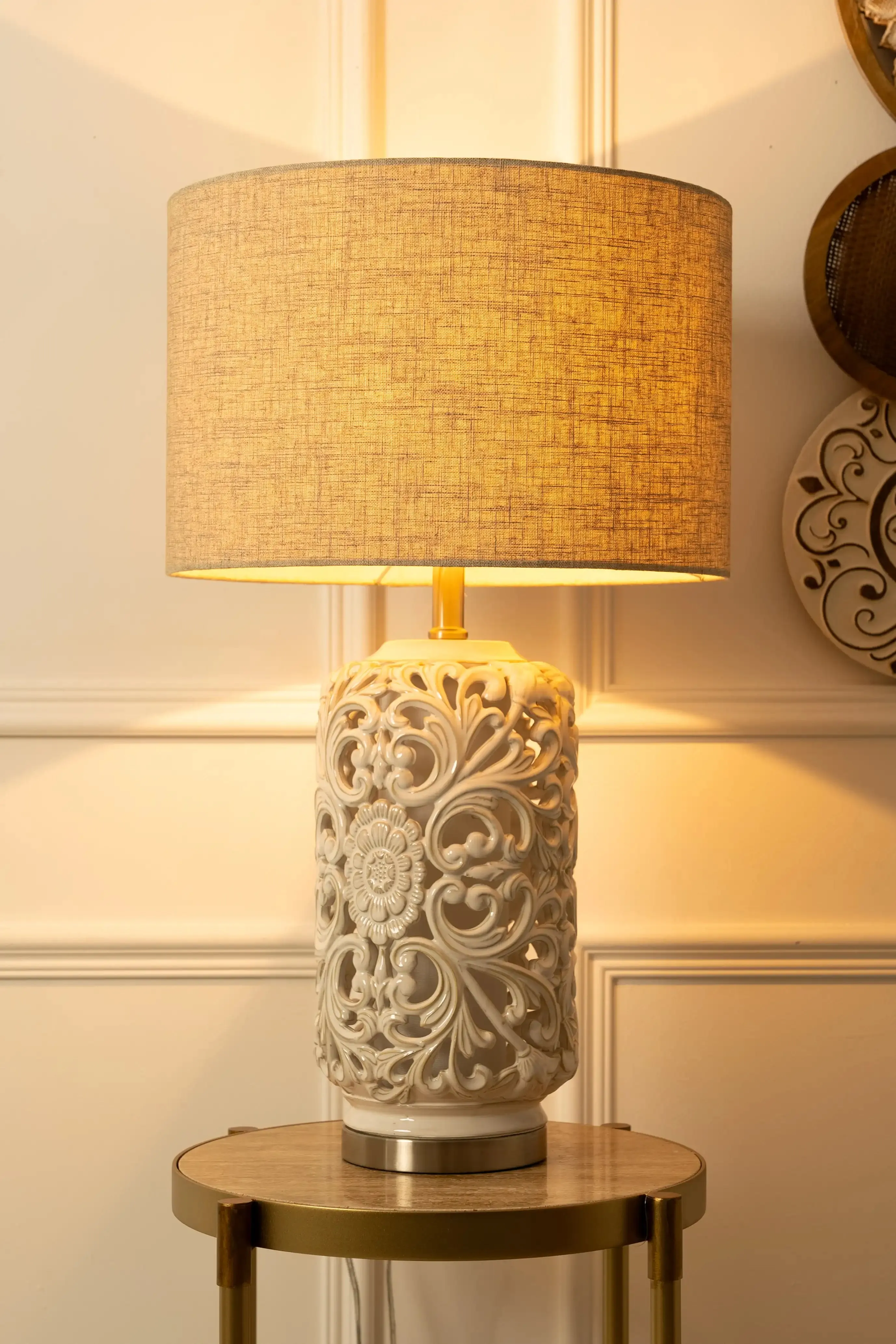 Jade Ceramic Lamp