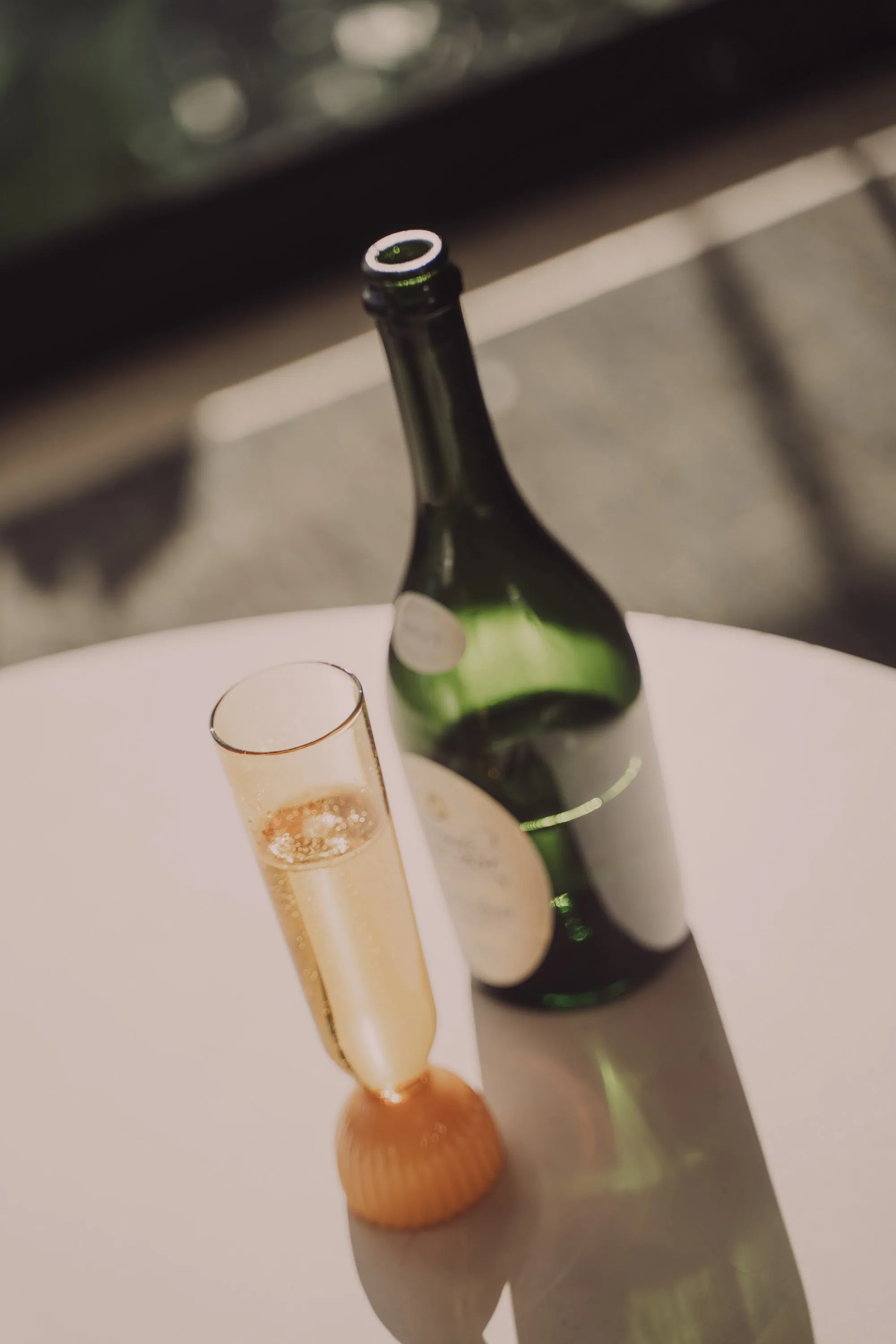 Kairos Champagne Flute | Yellow Topaz | Set of 2
